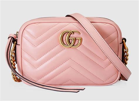 pink gucci bag small